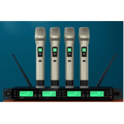 U段無線話筒(1拖4)/線材附件/話筒4個(gè)，耳麥4個(gè)