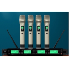 U段無(wú)線話筒(1拖4)/線材附件/話筒4個(gè)，耳麥4個(gè)